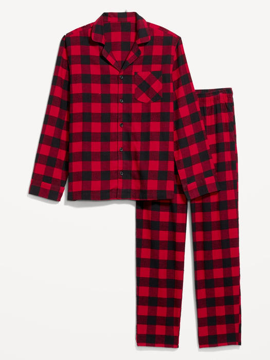 Flannel Pajama Set for Men