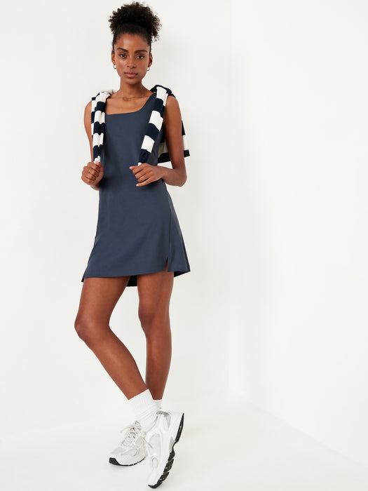 PowerSoft Square-Neck Athletic Dress