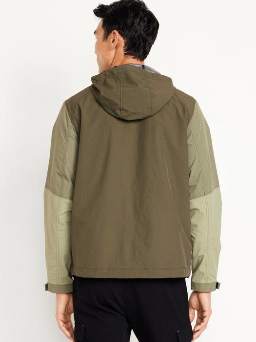Water-Resistant Zip Jacket