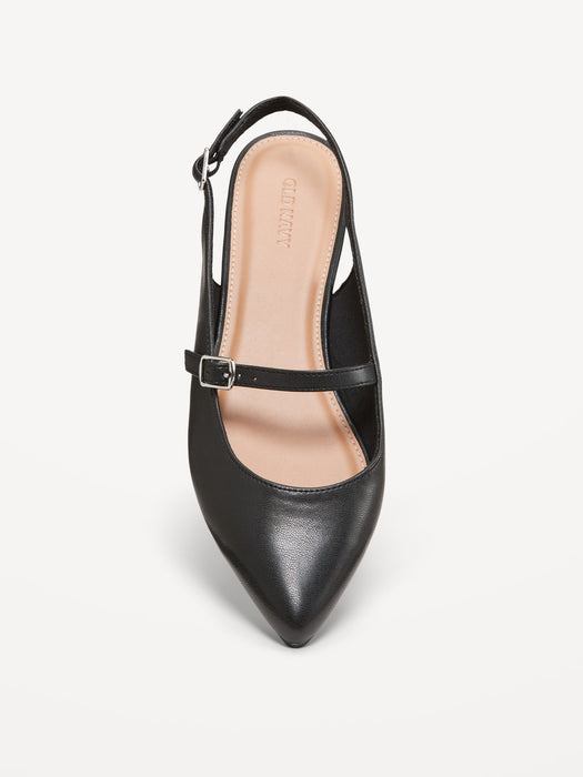 Slingback Mary Jane Flats