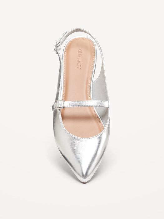 Slingback Mary Jane Flats