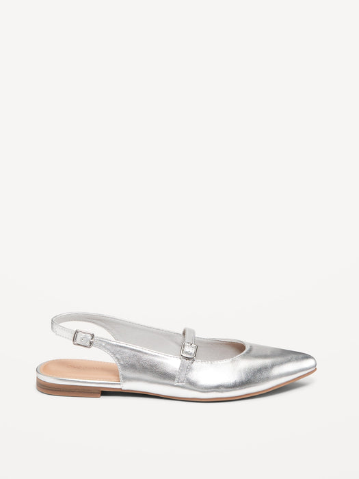 Slingback Mary Jane Flats