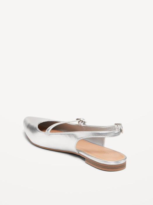 Slingback Mary Jane Flats