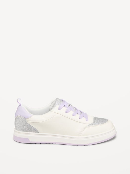 Shiny Low-Top Sneakers for Girls