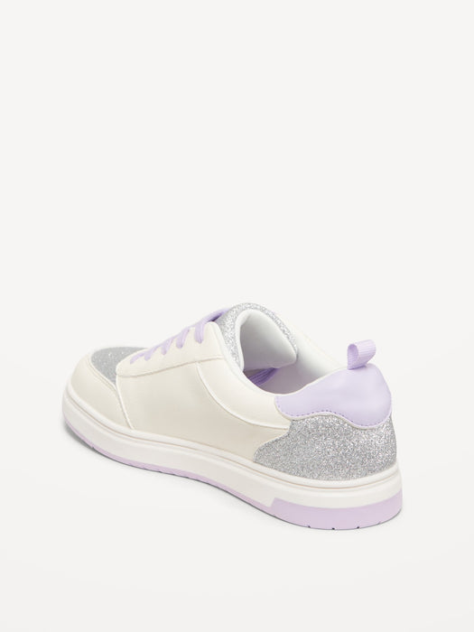 Shiny Low-Top Sneakers for Girls