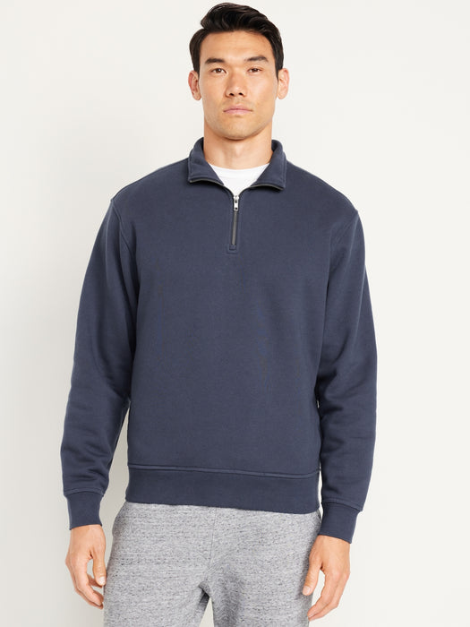 Oversized Fleece Quarter Zip