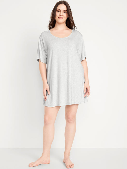 Knit Jersey Pajama Sleep Shirt
