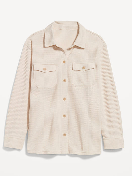 Waffle Lounge Shacket