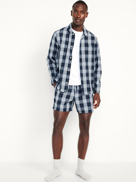 Poplin Pajama Short Set