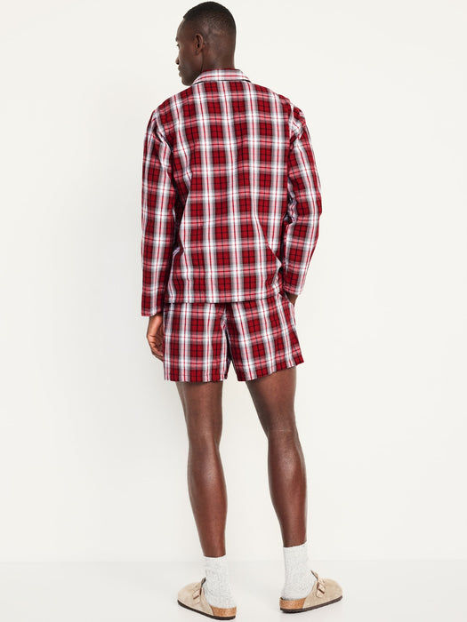 Poplin Pajama Short Set