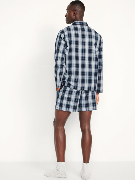 Poplin Pajama Short Set