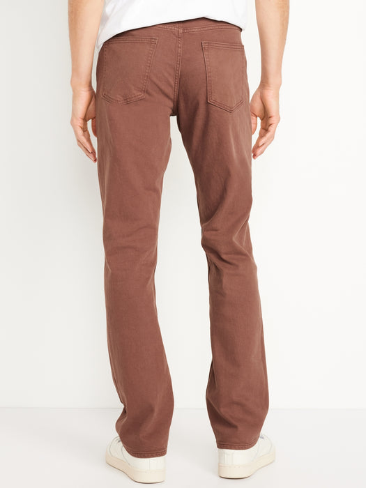 Straight Five-Pocket Built-In Flex Pants