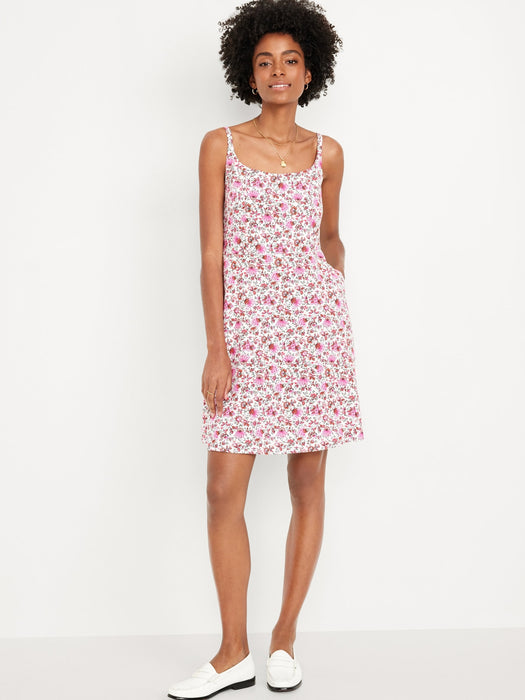 Fit &amp; Flare Cami Mini Dress