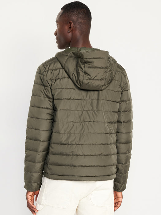 Water-Resistant Narrow-Channel Puffer Jacket