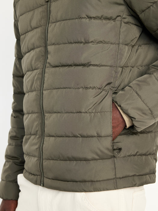 Water-Resistant Narrow-Channel Puffer Jacket