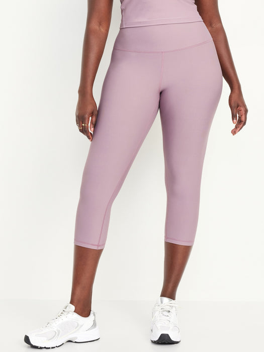 High-Waisted PowerSoft Crop Leggings