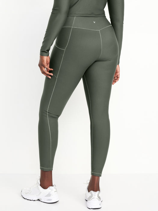 High-Waisted PowerSoft Full-Length Pocket Leggings