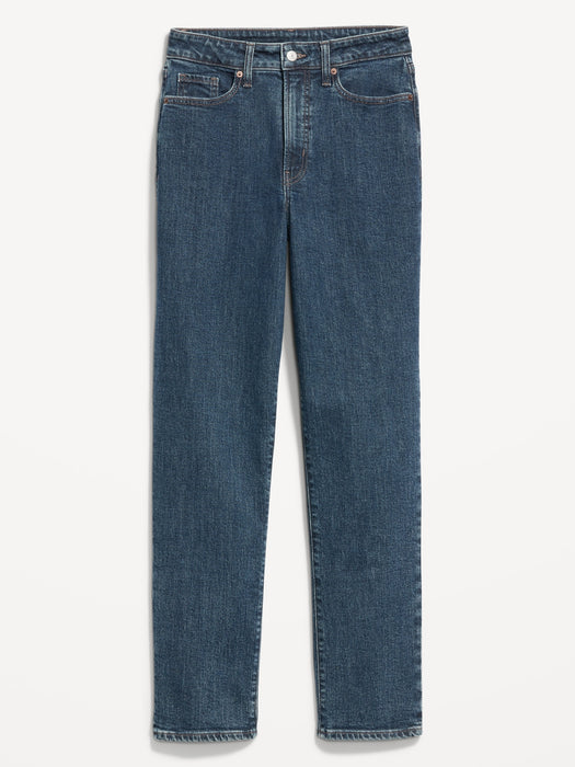 Curvy High-Waisted OG Straight Ankle Jeans