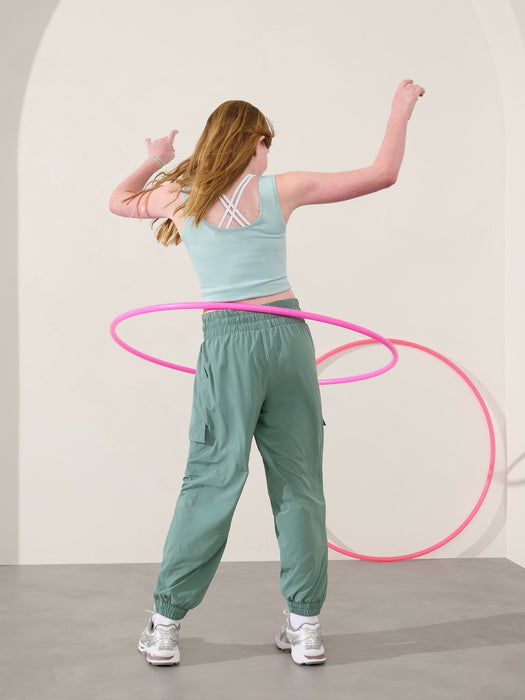 Athleta Girl Run Free Cargo Jogger