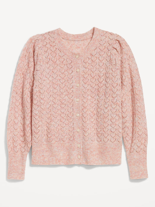 Pointelle Cardigan