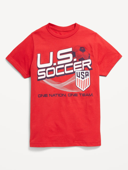 US Soccer Gender-Neutral T-Shirt for Kids