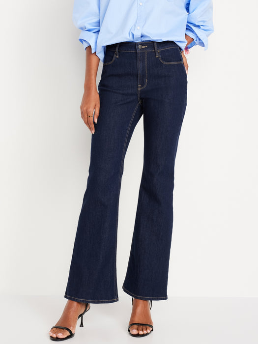 High-Waisted Wow Schlagjeans