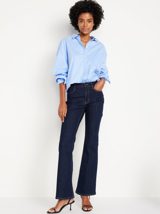 High-Waisted Wow Schlagjeans