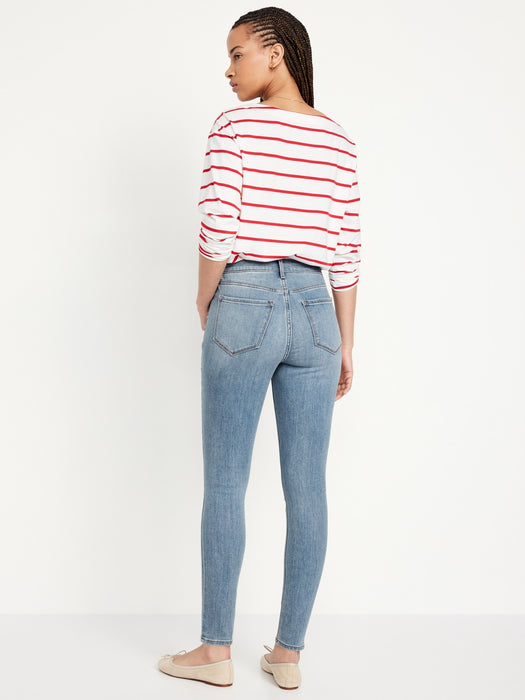 High-Waist Wow Super-Skinny Jeans