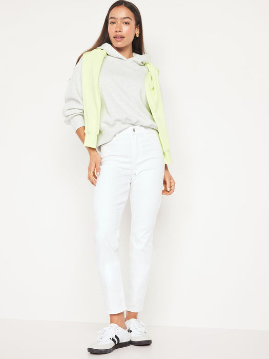 High-Waisted Wow Straight Ankle Jeans