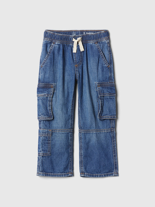 Baby & Toddler Cargo Baggy Jeans