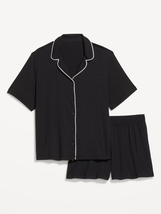 Sunday Sleep Knit Jersey Short Set