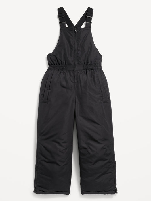 Water-Resistant Gender-Neutral Snow-Bib Overalls for Kids