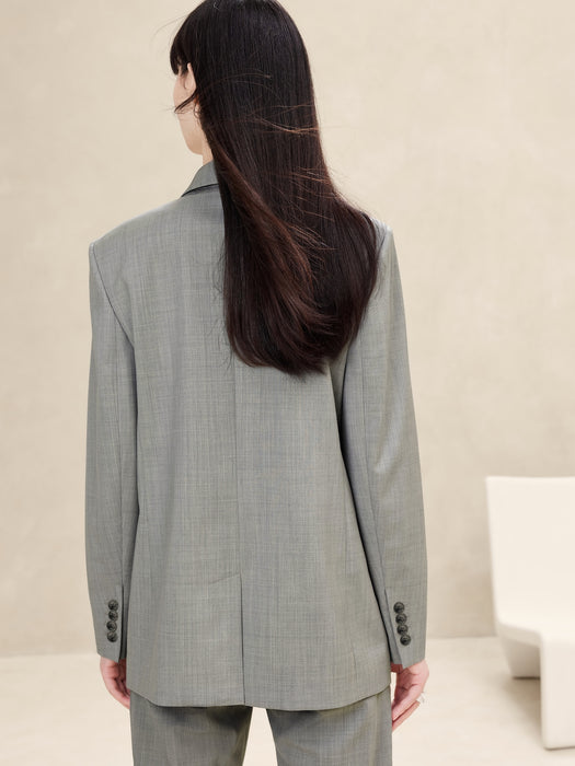 Siena Relaxed Italian Wool Blazer