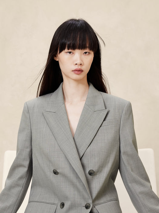 Siena Relaxed Italian Wool Blazer