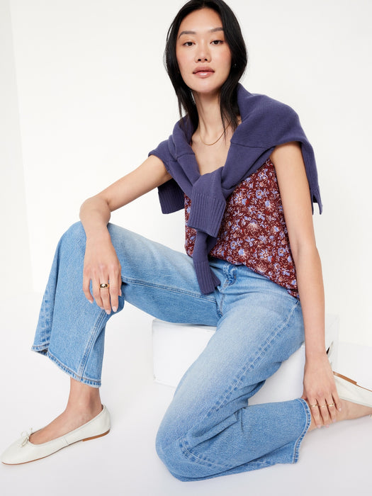 Sleeveless Shell Tank