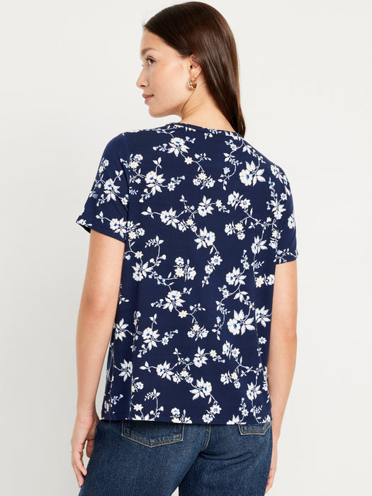 Luxe Crew-Neck T-Shirt