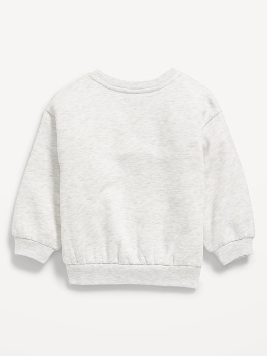 Disney© Drop-Shoulder Graphic Sweatshirt for Toddler Girls