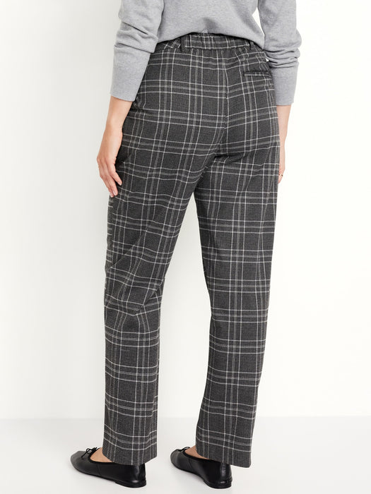 Extra High-Waisted Taylor Relaxed Slim Trouser Pants