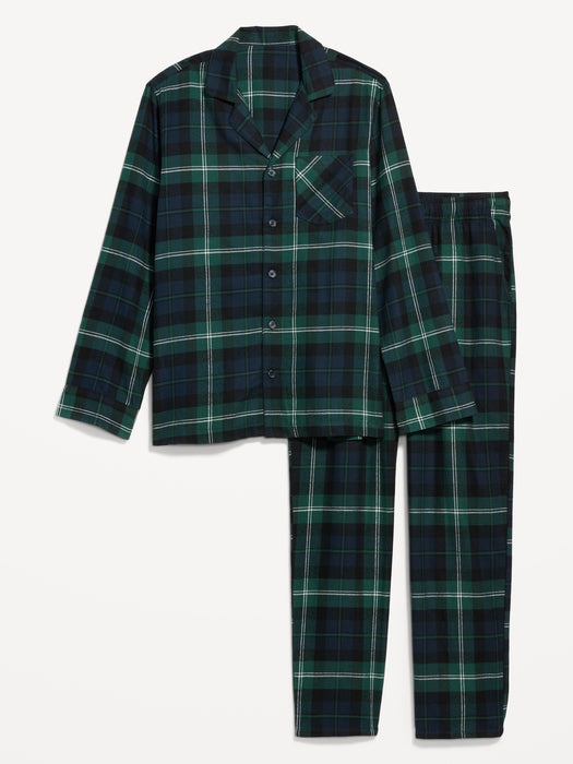 Flannel Pajama Set for Men
