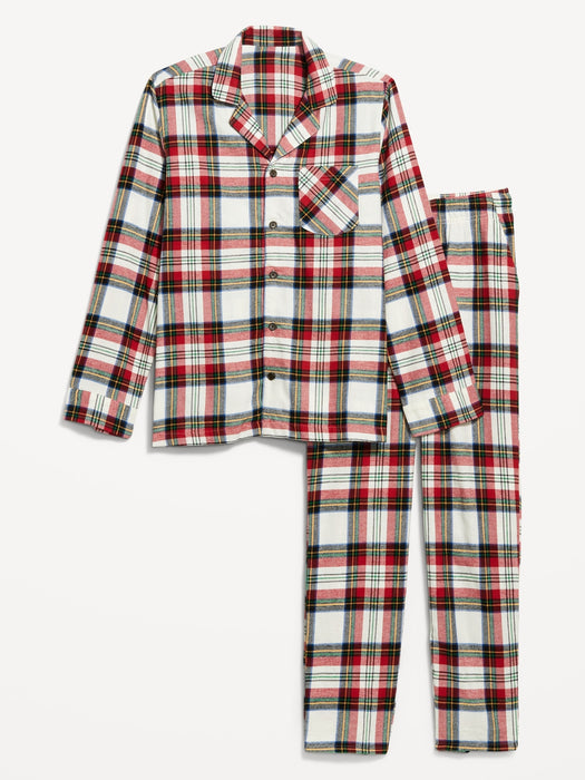 Flannel Pajama Set for Men