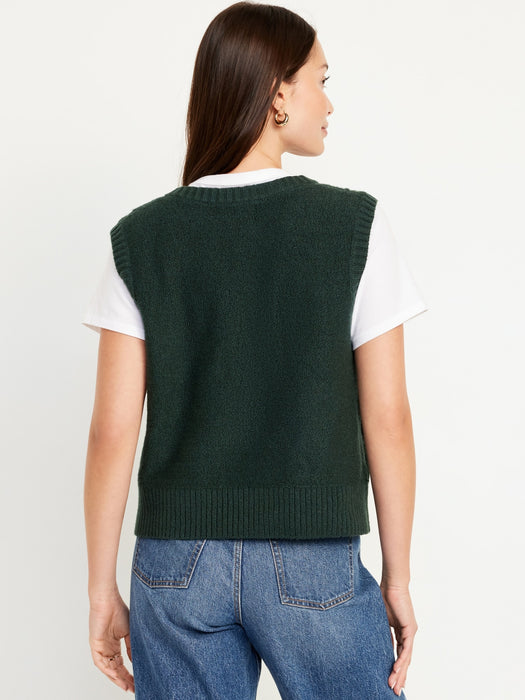 SoSoft Cable-Knit Vest