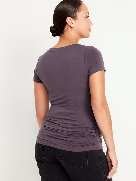 Maternity Scoop-Neck T-Shirt
