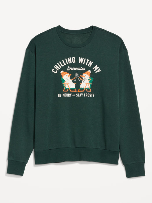 Holiday-Graphic Sweatshirt