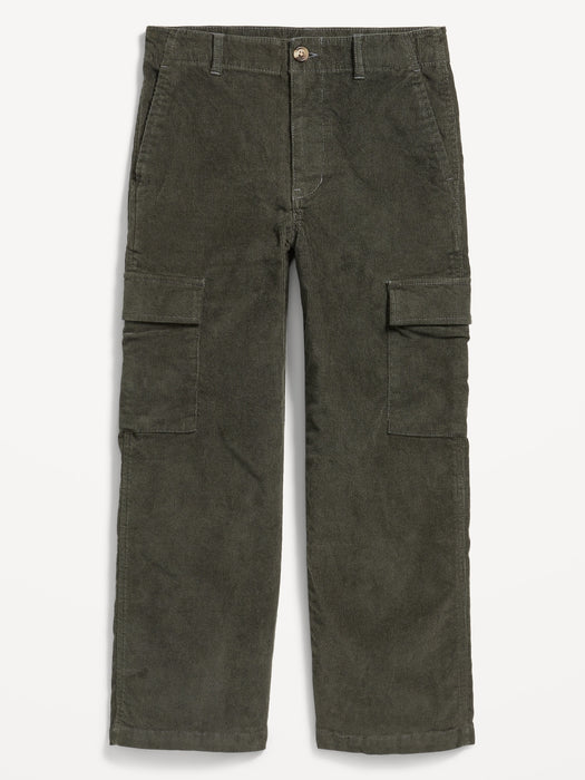 Baggy Corduroy Cargo Pants for Boys