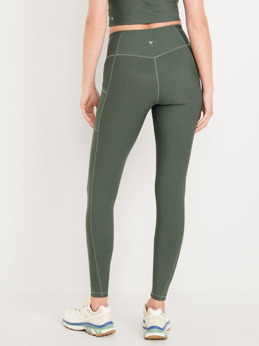 High-Waisted PowerSoft Full-Length Pocket Leggings