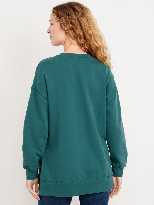 SoComfy Relaxed Tunic Sweatshirt