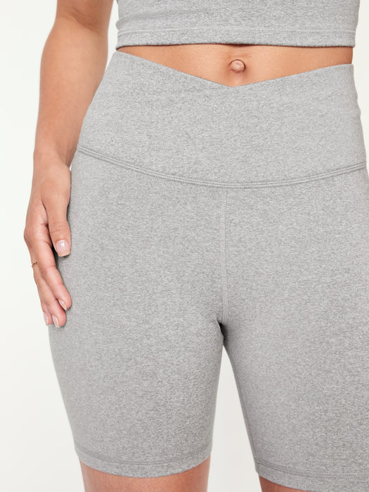 Extra High-Waisted CloudComfy Biker Shorts -- 6-inch inseam