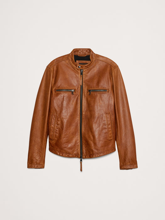 Leather Biker Jacket