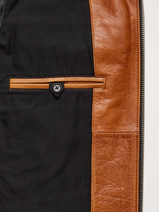 Leather Biker Jacket