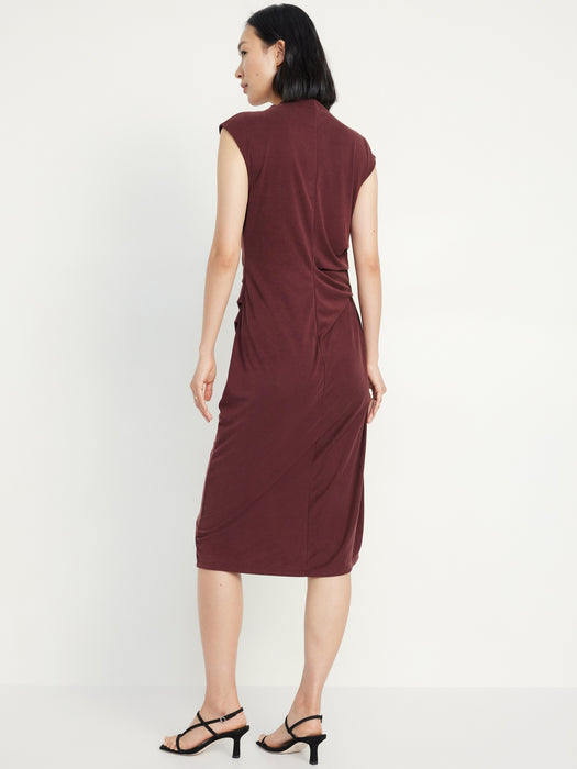 Ruched Midi Dress